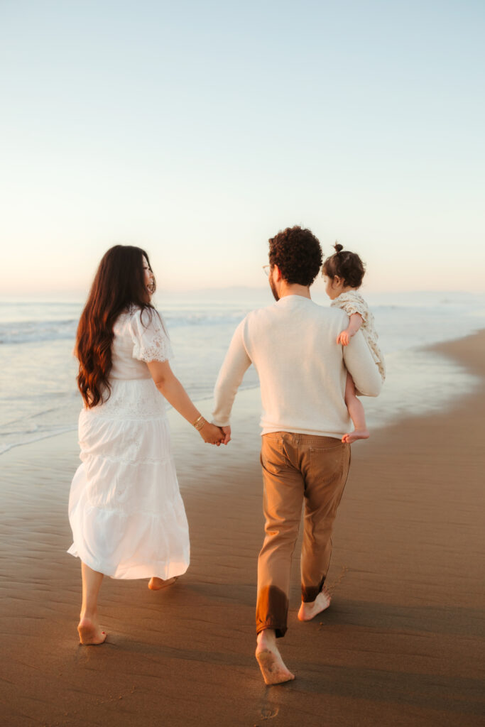 Capturing Candid Family Moments in Hermosa Beach