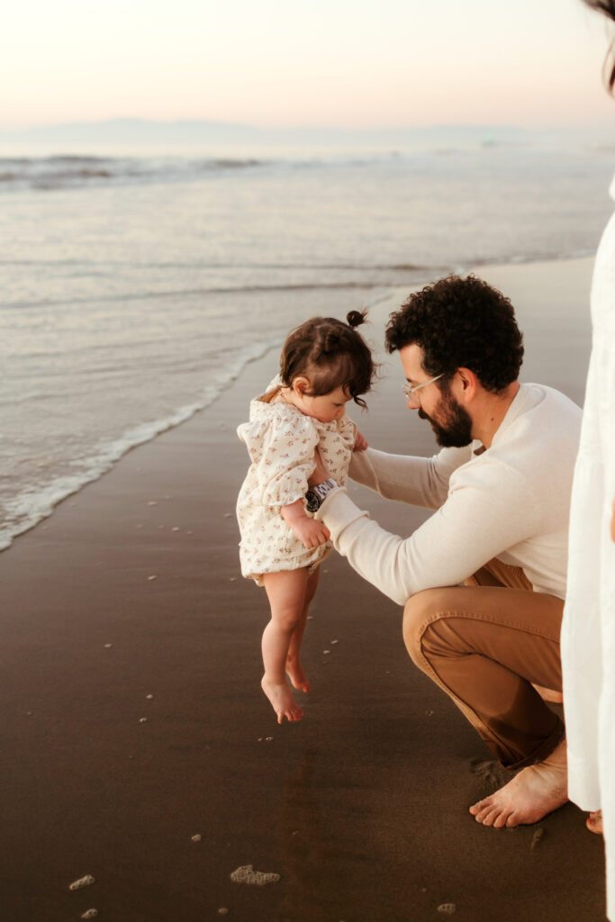 Capturing Candid Family Moments in Hermosa Beach