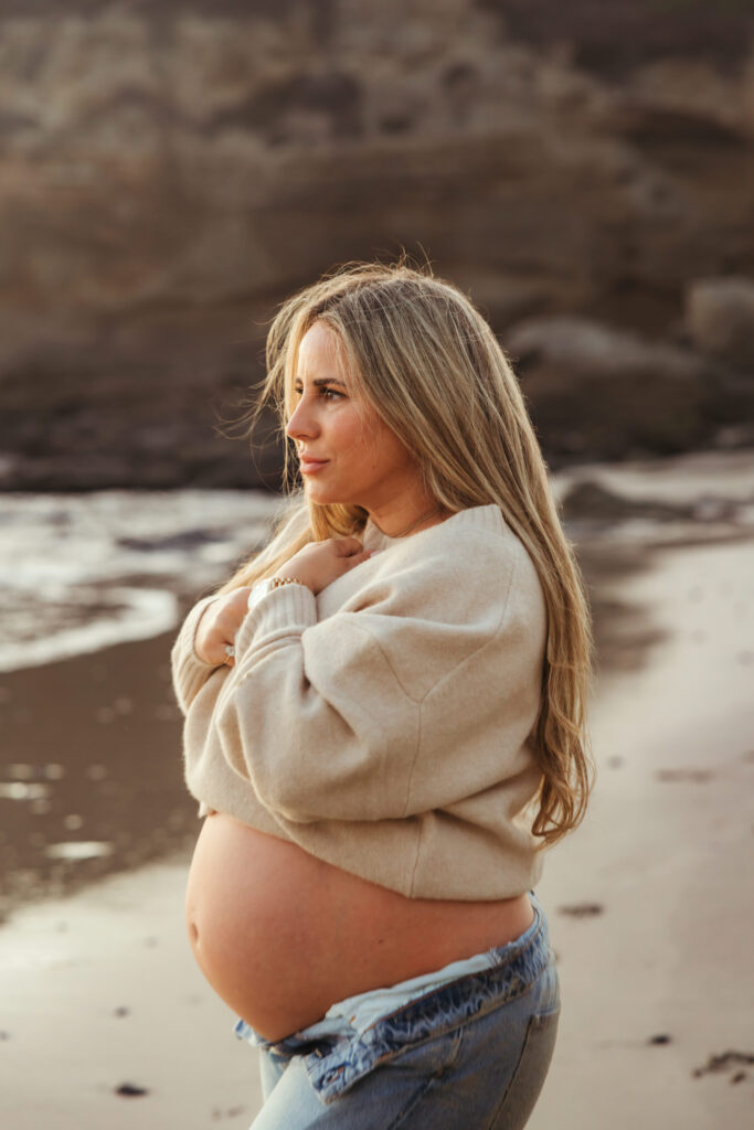 Beachy Maternity Session in LA