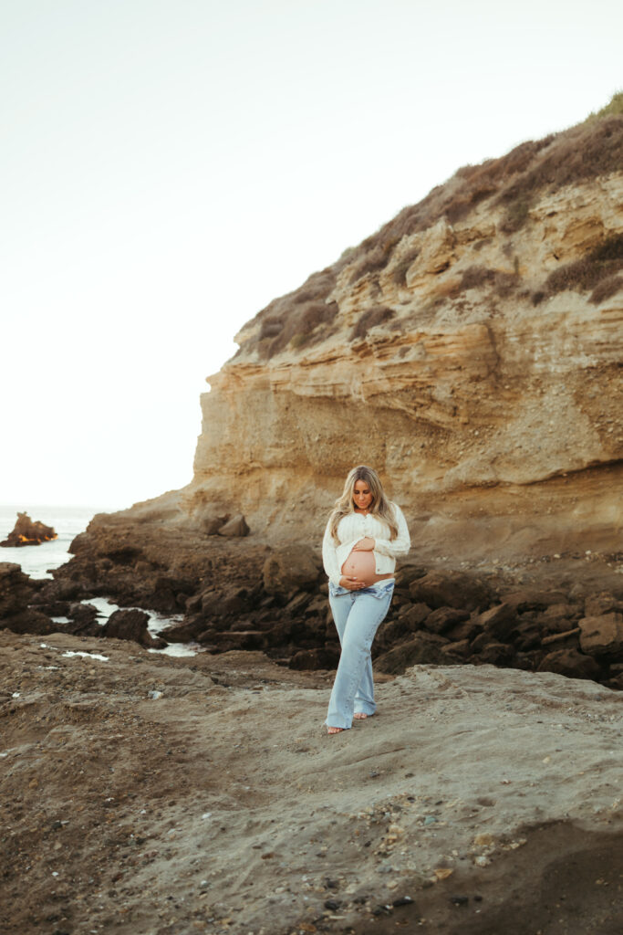 Beachy Maternity Session in LA