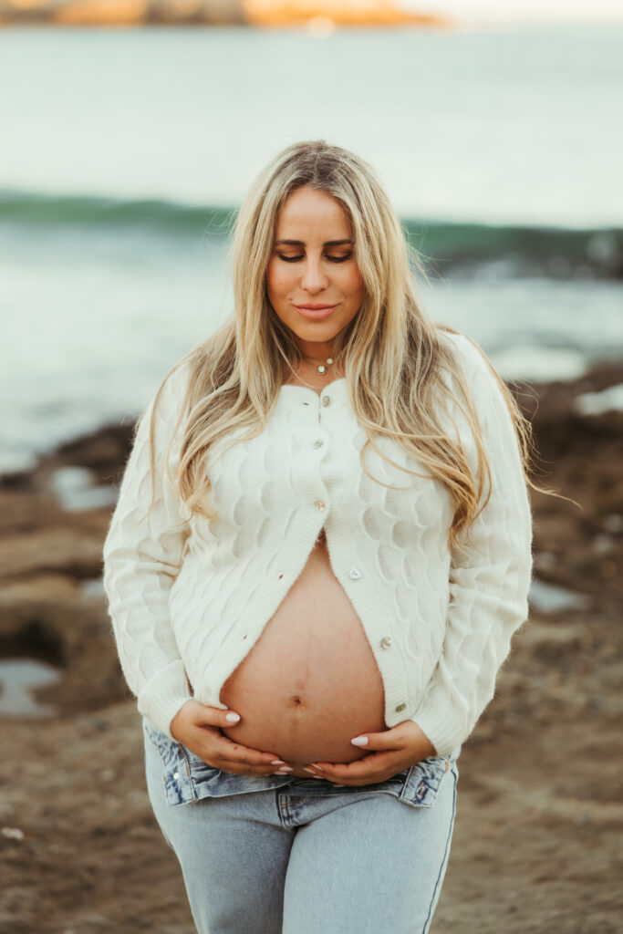 Beachy Maternity Session in LA